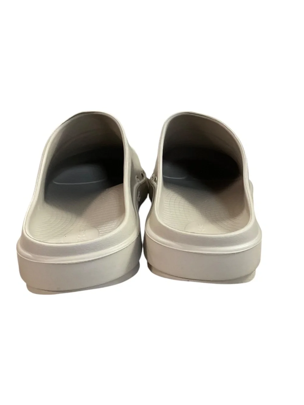 OOFOS OOcloog Men’s Recovery Clogs Size 10 Neutral Gray Slip On Shoes EU 43